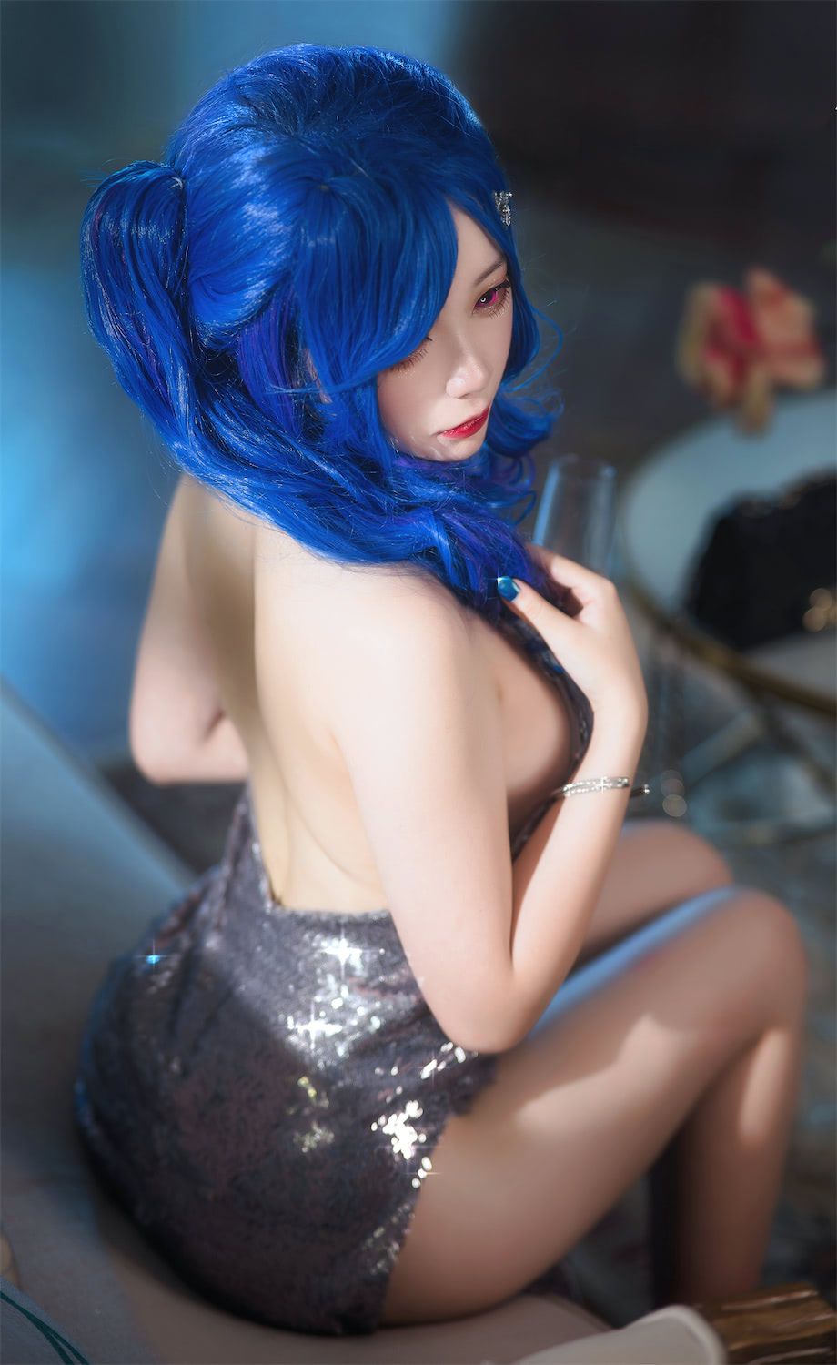 樱落酱w碧蓝航线圣路易斯礼服24p