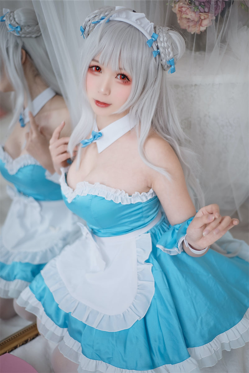 樱落酱w小天鹅女仆13p_4