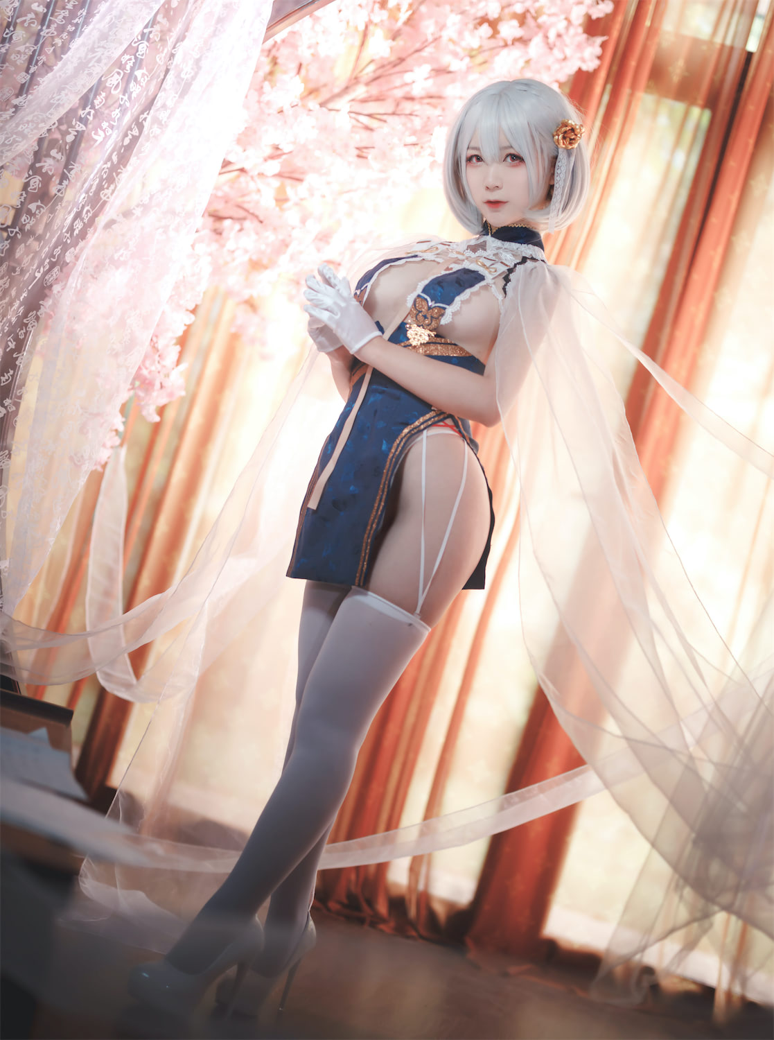 樱落酱w天狼星旗袍20p