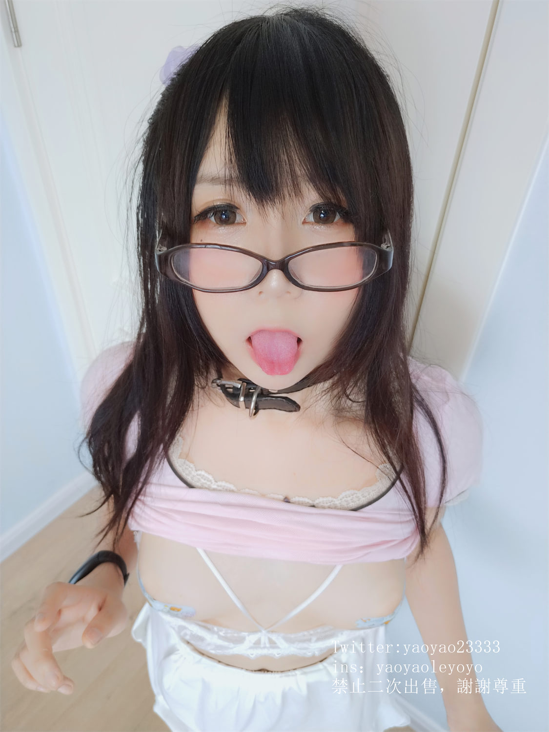 软妹摇摇乐眼镜少女自摄92p