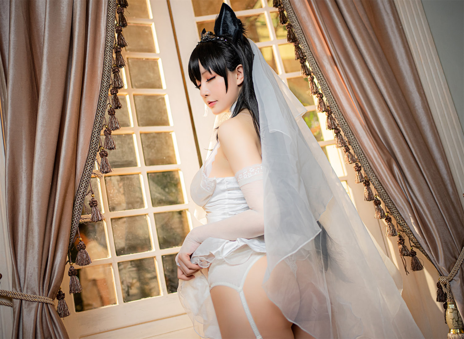 星之迟迟碧蓝航线爱宕婚纱25p